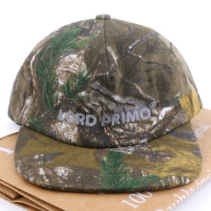 6 Panel Snapback Customize Logo Camo Print Snapback Hat